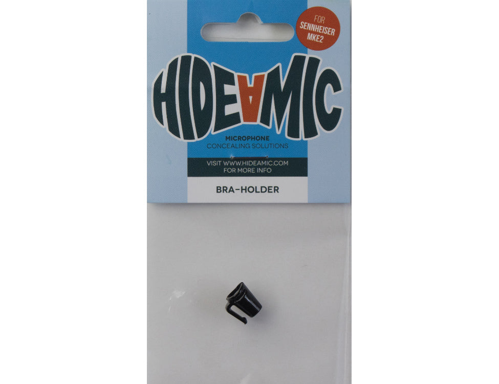 HIDE-A-MIC bra-holder Sennheiser MKE2, black
