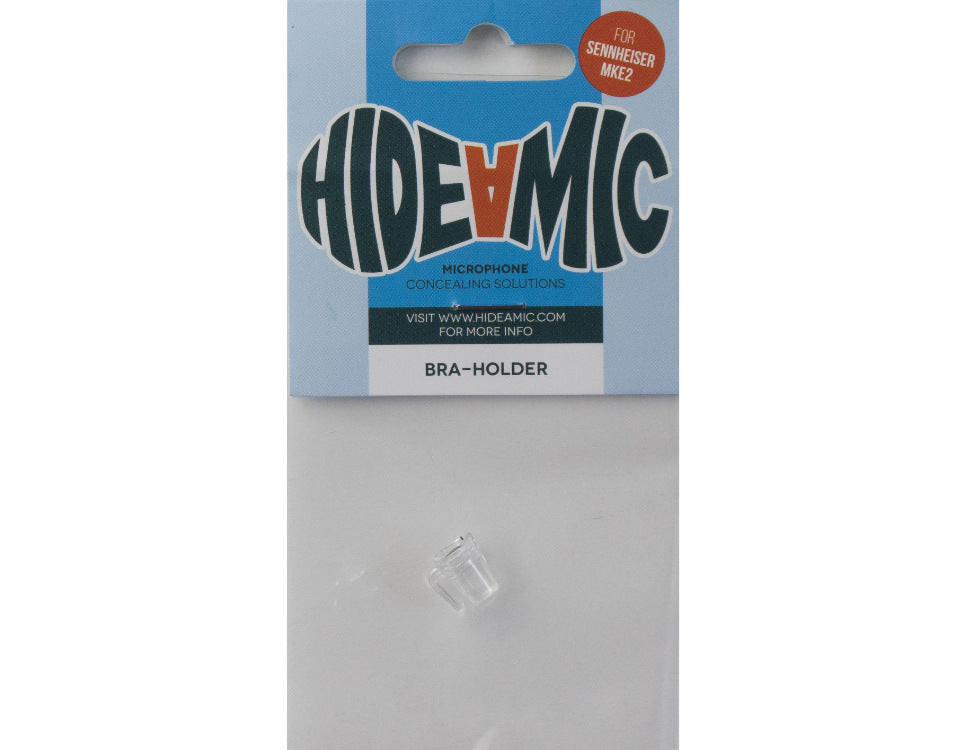 HIDE-A-MIC bra-holder Sennheiser MKE2, transparent