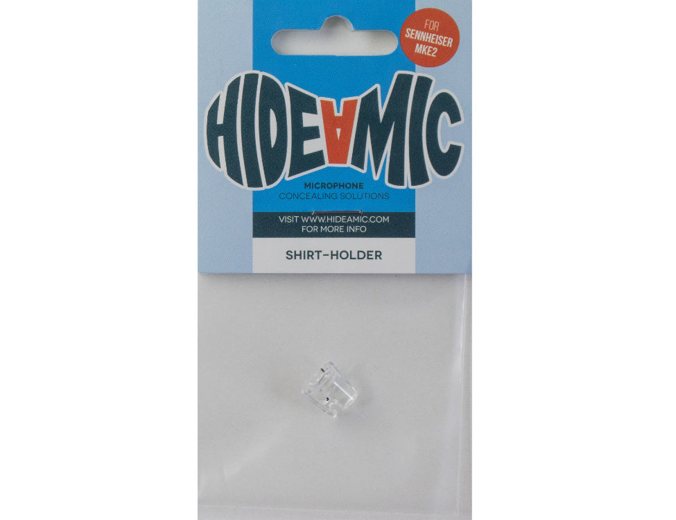 HIDE-A-MIC shirt-holder Sennheiser MKE2, transparent