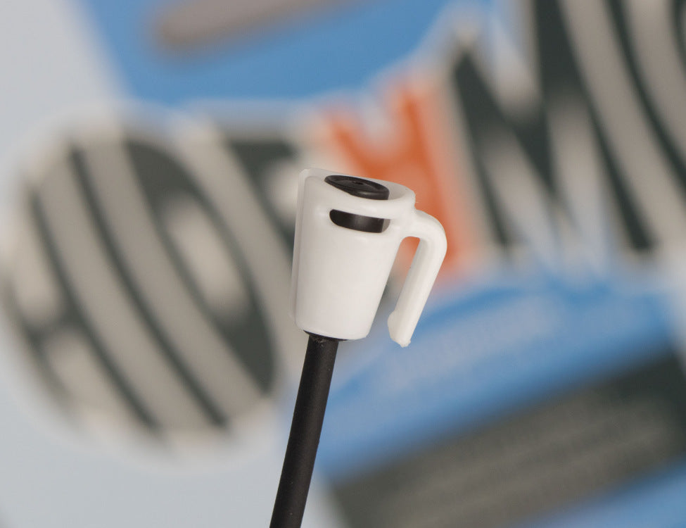 HIDE-A-MIC bra-holder Sennheiser MKE2, white