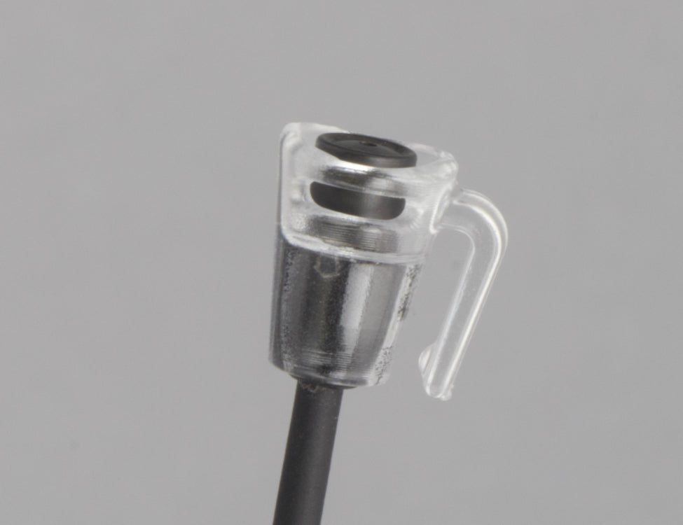 HIDE-A-MIC bra-holder Sennheiser MKE2, transparent
