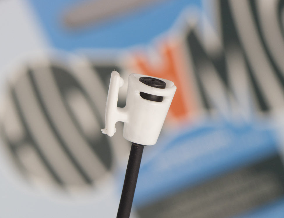 HIDE-A-MIC shirt-holder Sennheiser MKE2, white