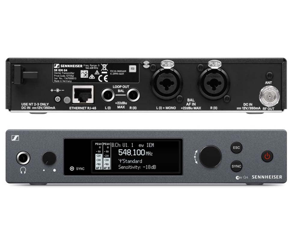 SENNHEISER eW IEM G4-TWIN