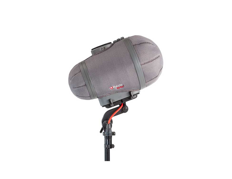 RYCOTE Cyclone mono windshield kit, small, XLR