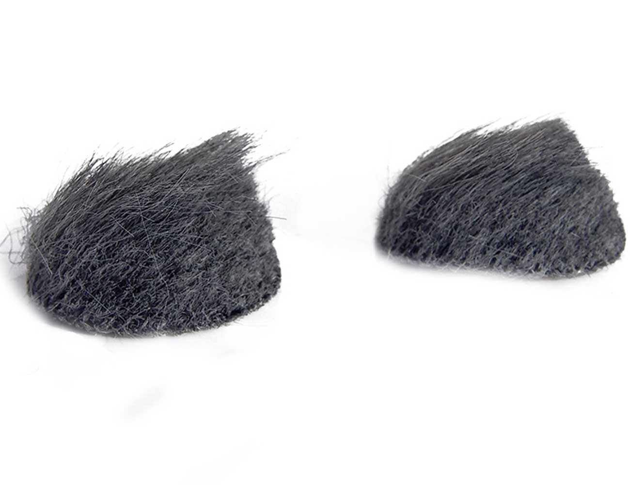 RYCOTE overcovers, grey, 30 stickies with 6 fur covers