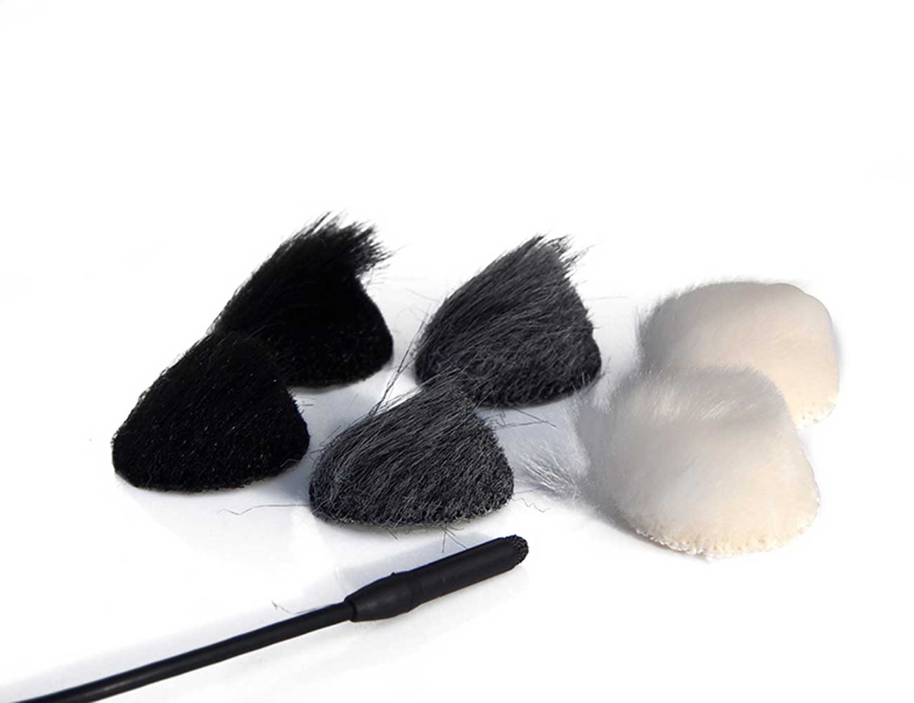 RYCOTE overcovers, mix, box of 25 packs with 30 stickies and 6 fur covers