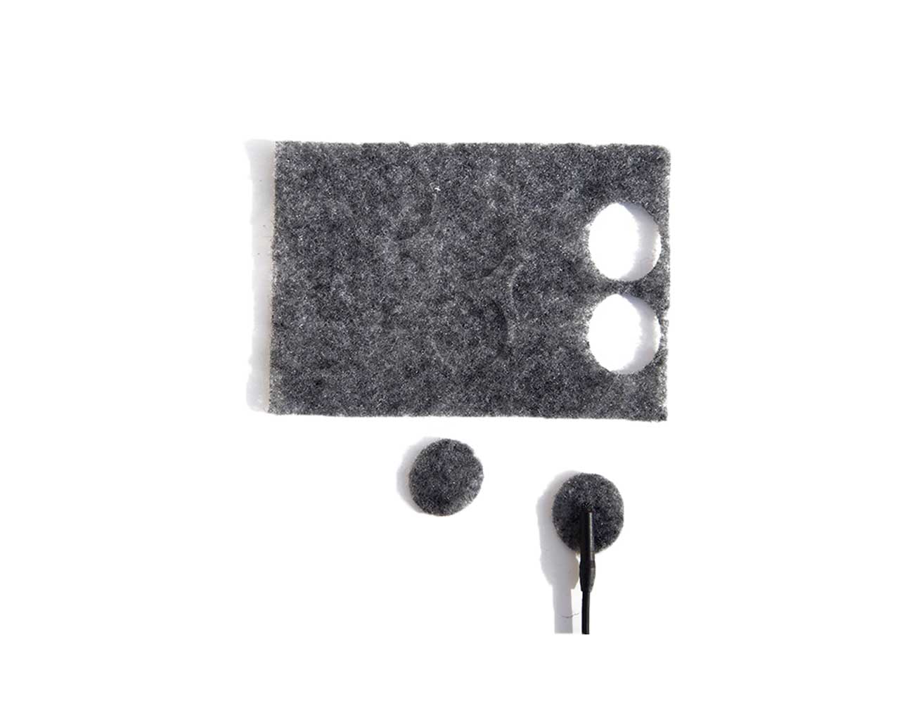 RYCOTE undercovers, grey, 100 pieces