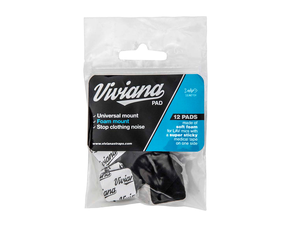 VIVIANA Pad, black, 30 pieces