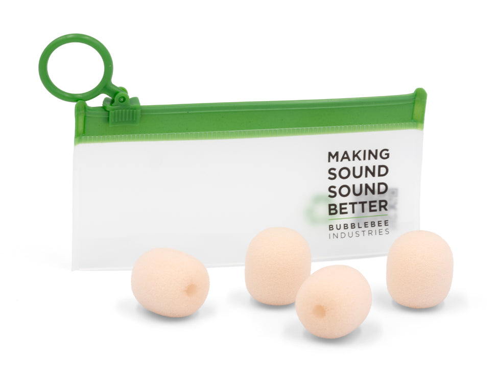 BUBBLEBEE INDUSTRIES The Microphone Foam, lavalier