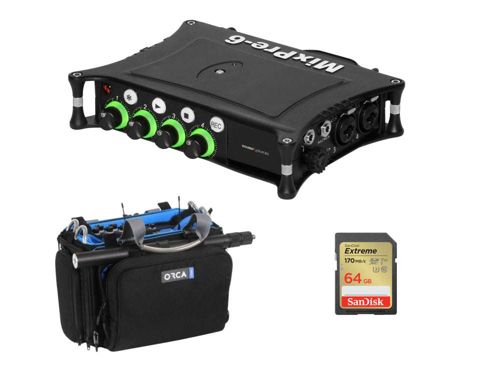 SOUND DEVICES MixPre-6 II BUNDLE