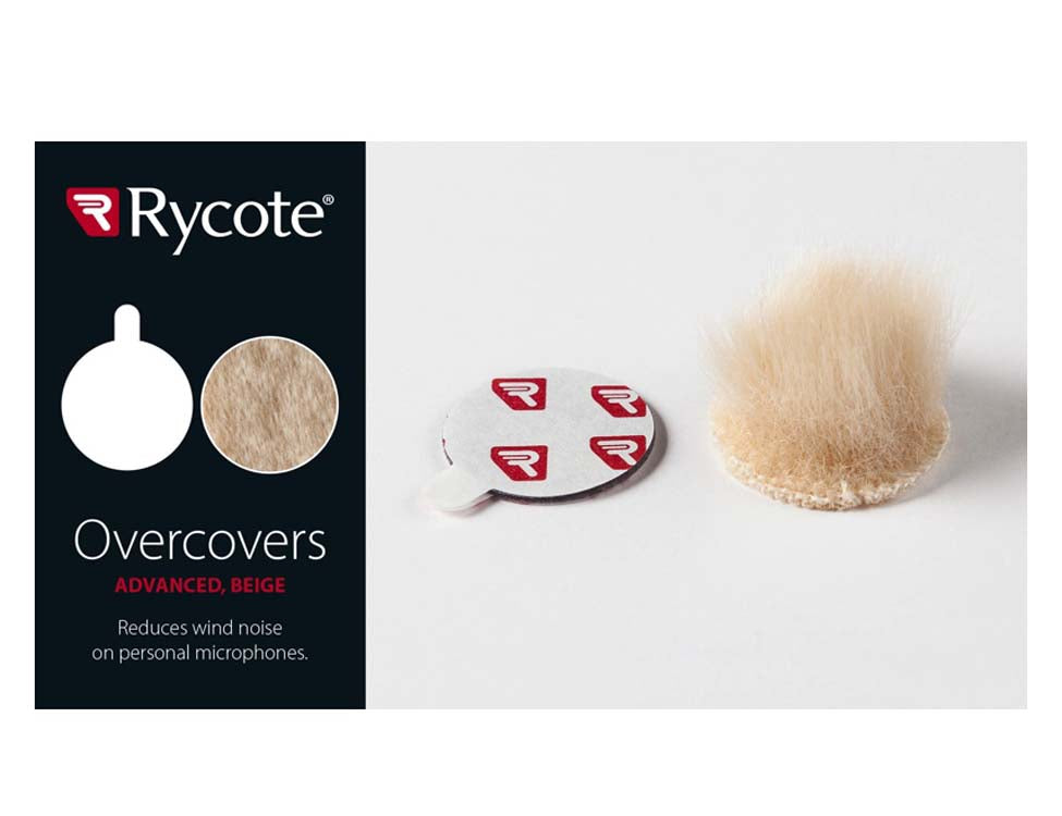 RYCOTE overcovers Advanced, beige, box of 10 packs with 25 stickies and 5 fur covers