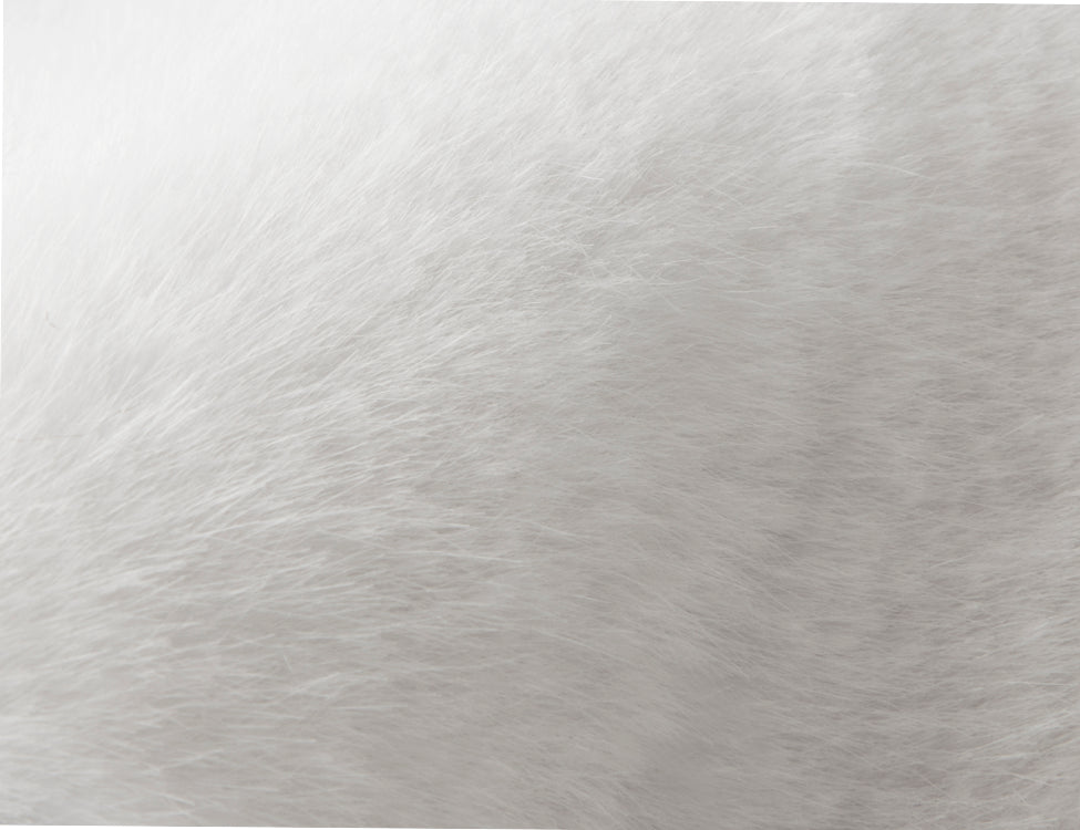 BUBBLEBEE INDUSTRIES Piece-A-Fur, white