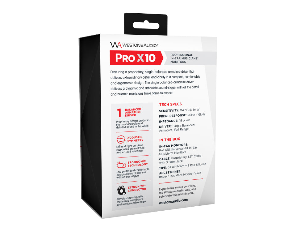 WESTONE Pro X10