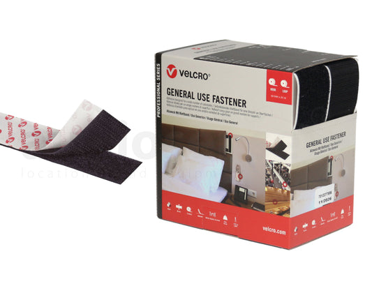 VELCRO stick on tape, hook & loop, 25m