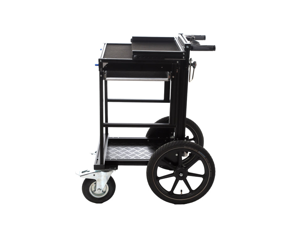 THE CONCART Rack On Tire, 16" + 8" wheels setup