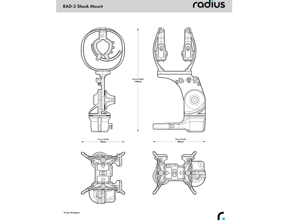 RADIUS WINDSHIELDS RAD-2