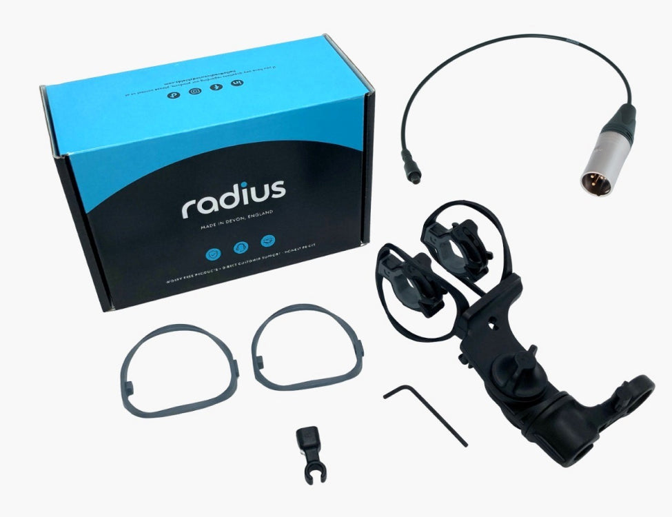 RADIUS WINDSHIELDS RAD-1, CCM/CMC1L edition, incl. cable