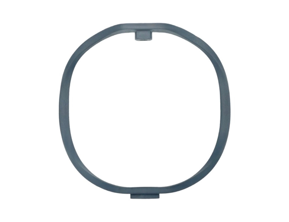 RADIUS WINDSHIELDS RAD-1, hoops, 62-shore, dark grey
