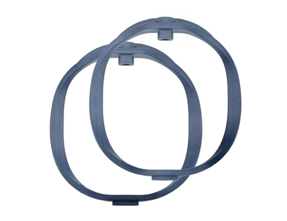 RADIUS WINDSHIELDS RAD-2, hoops, 82-shore, dark blue