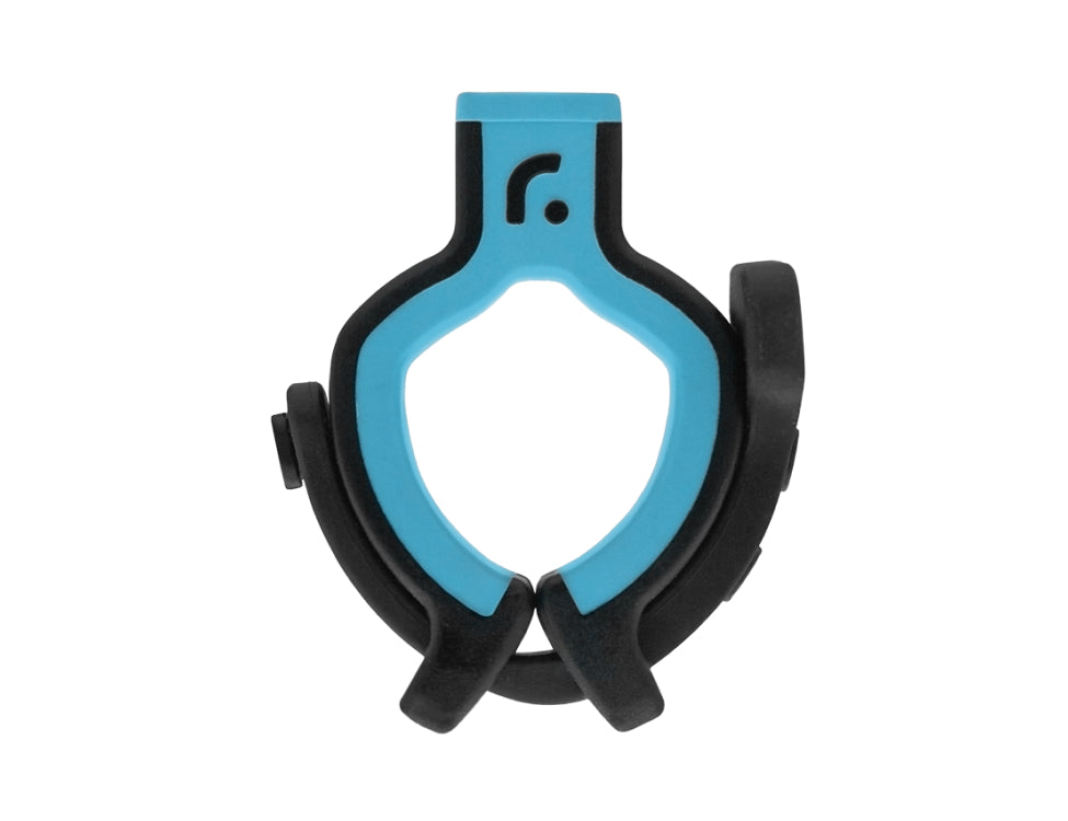 RADIUS WINDSHIELDS RAD mic clips, universal, light blue