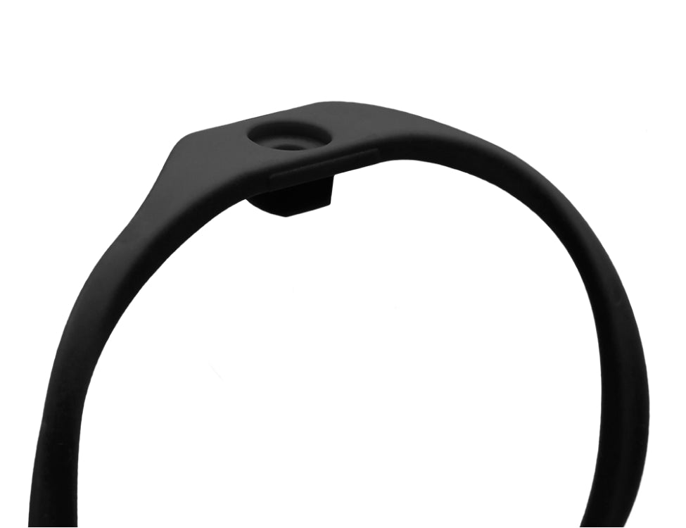 RADIUS WINDSHIELDS RAD-1, hoops, 72-shore, black