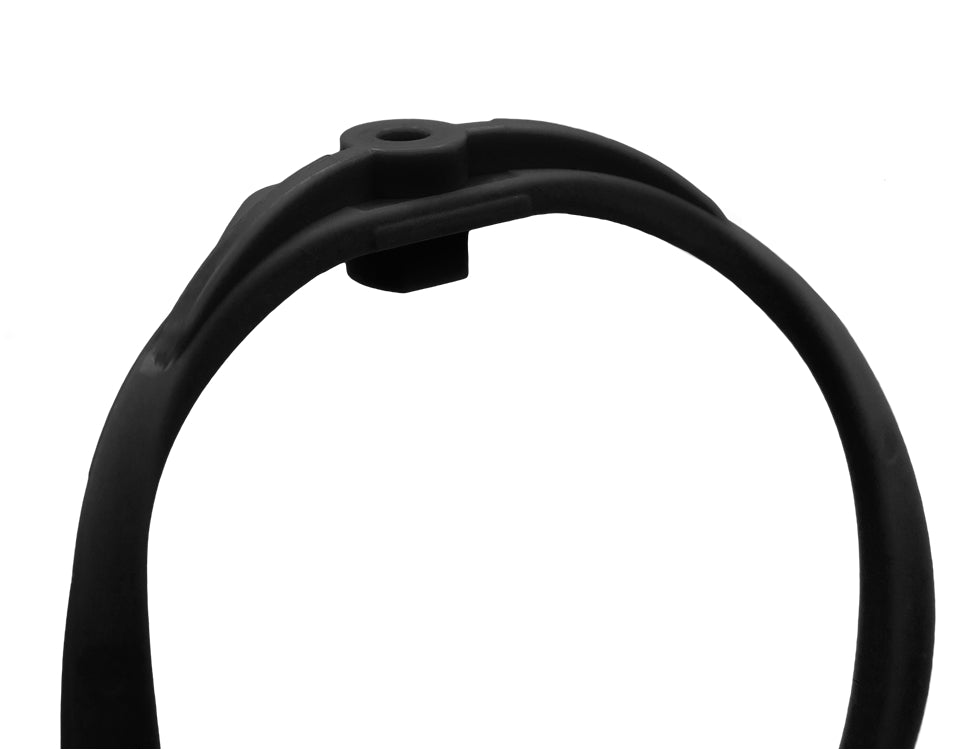 RADIUS WINDSHIELDS RAD-2, hoops, 72-shore, black