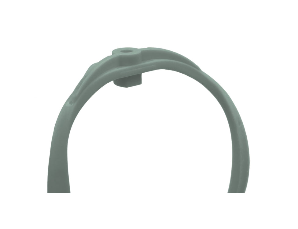 RADIUS WINDSHIELDS RAD-2, hoops, 55-shore, dark green