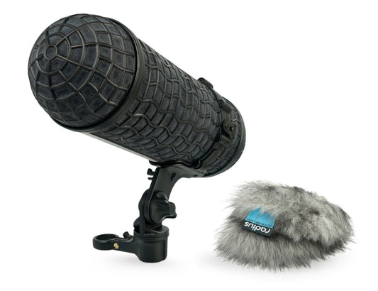 RADIUS WINDSHIELDS Mini-ALTO 210 kit, grey fur, no cable