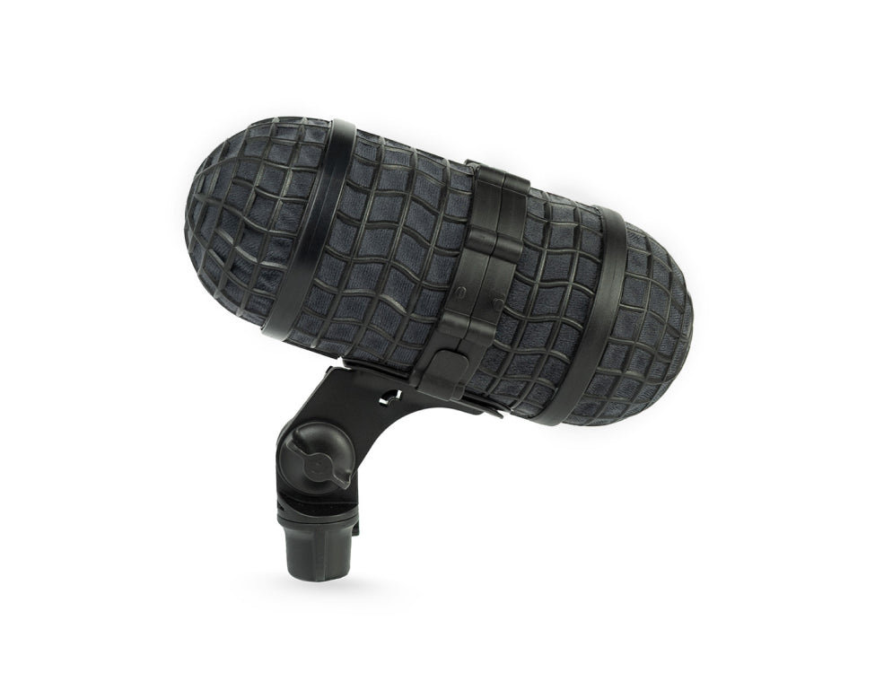 RADIUS WINDSHIELDS Mini-ALTO 115 kit, grey fur, incl. cable