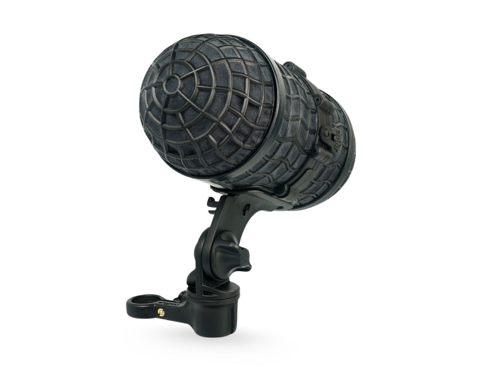 RADIUS WINDSHIELDS Mini-ALTO 115 kit, grey fur, incl. cable