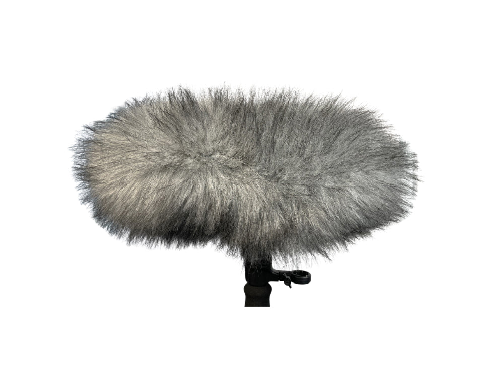 RADIUS WINDSHIELDS Mini-ALTO 180 kit, grey fur, incl. cable