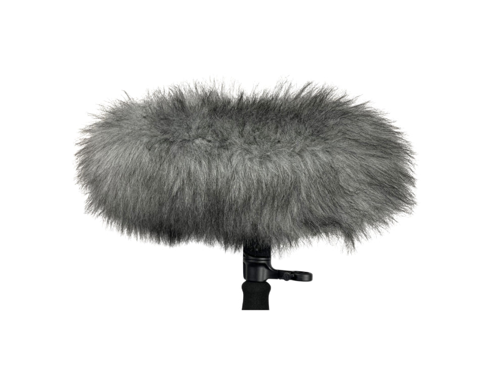 RADIUS WINDSHIELDS Mini-ALTO 210 kit, grey fur, incl. cable