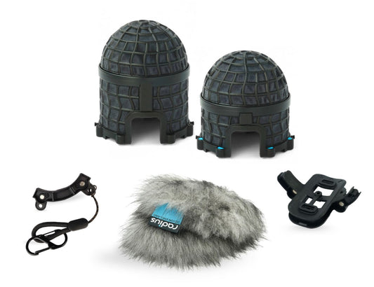 RADIUS WINDSHIELDS Mini-ALTO 115 add-on kit, grey fur