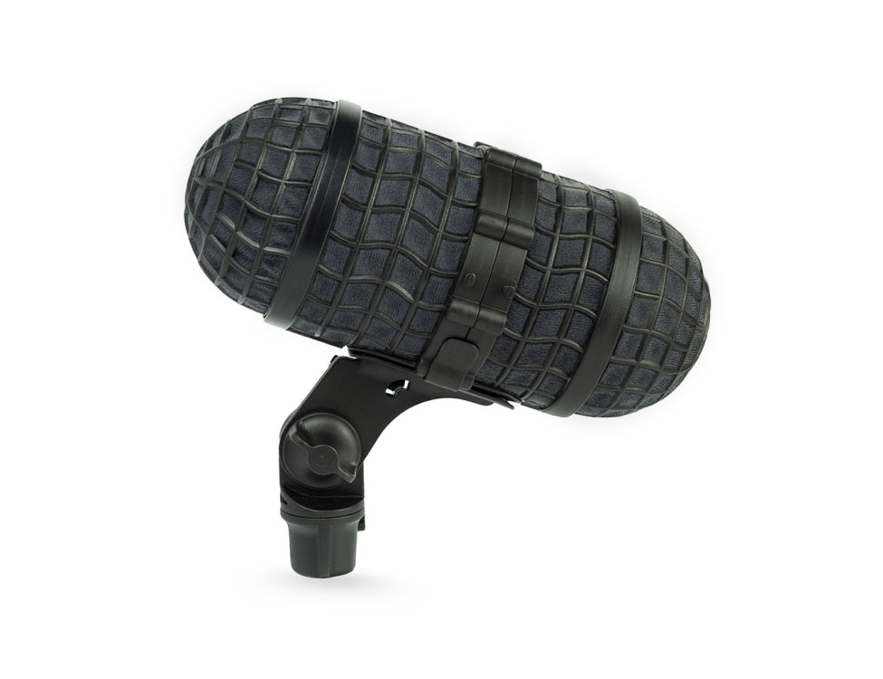 RADIUS WINDSHIELDS Mini-ALTO 115 kit, black fur, incl. cable