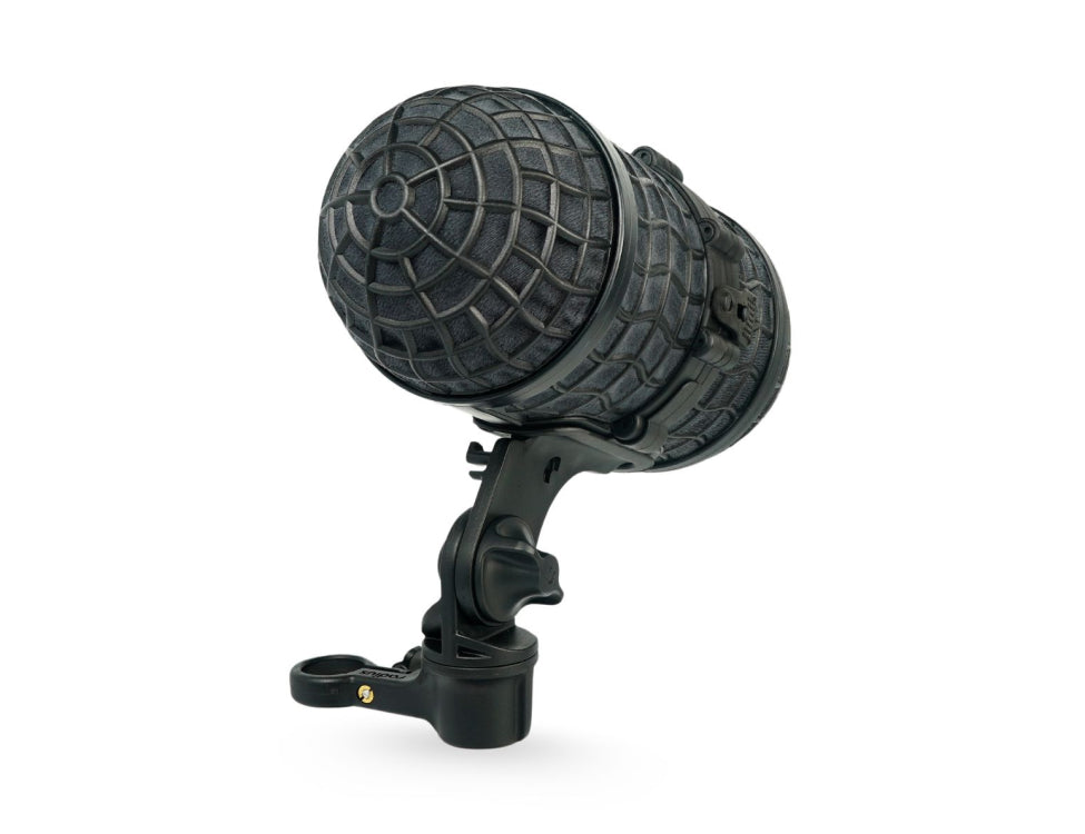 RADIUS WINDSHIELDS Mini-ALTO 115 kit, black fur, incl. cable