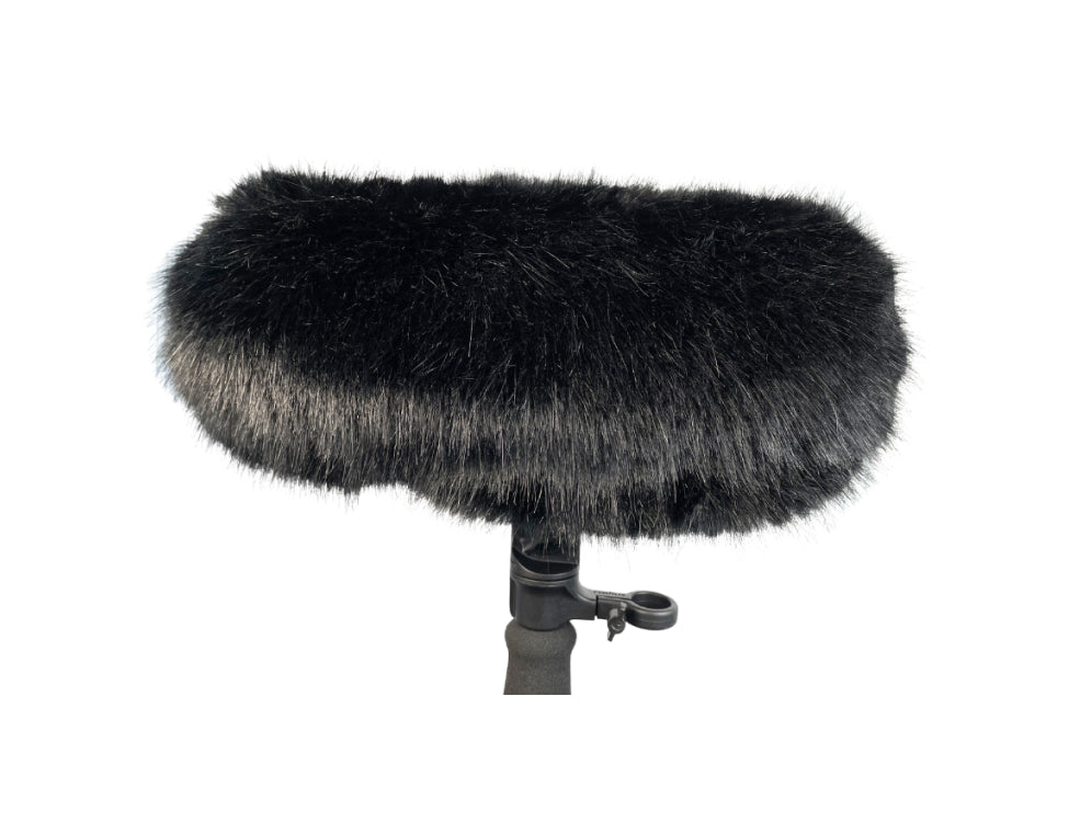 RADIUS WINDSHIELDS Mini-ALTO 180 kit, black fur, incl. cable