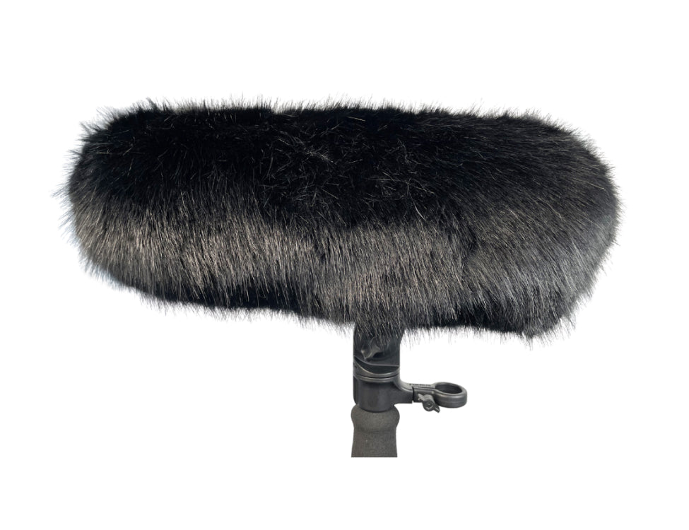 RADIUS WINDSHIELDS Mini-ALTO 210 kit, black fur, incl. cable