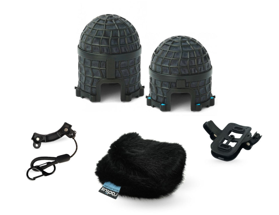 RADIUS WINDSHIELDS Mini-ALTO 115 add-on kit, black fur