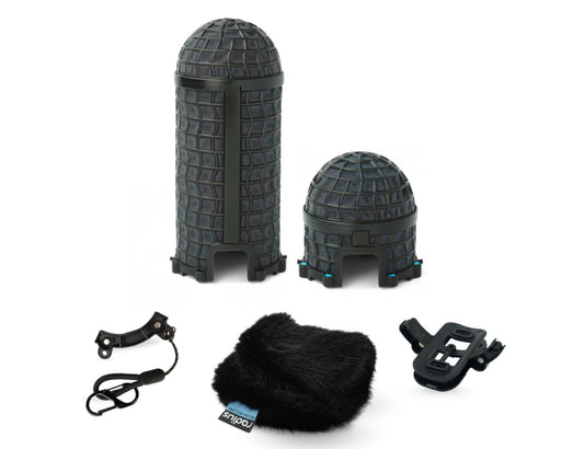 RADIUS WINDSHIELDS Mini-ALTO 210 add-on kit, black fur