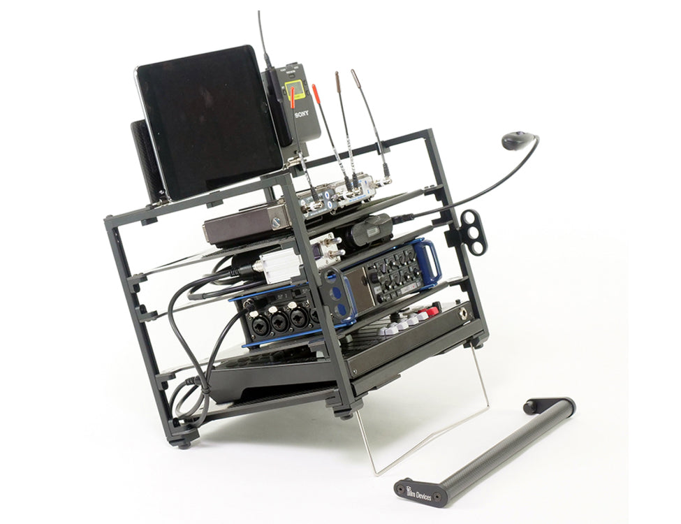 FILM DEVICES Rack-N-Bag Versa slide out shelf, large