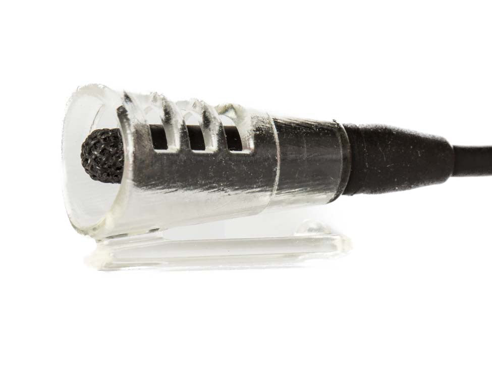 HIDE-A-MIC bra-holder COS11, transparent