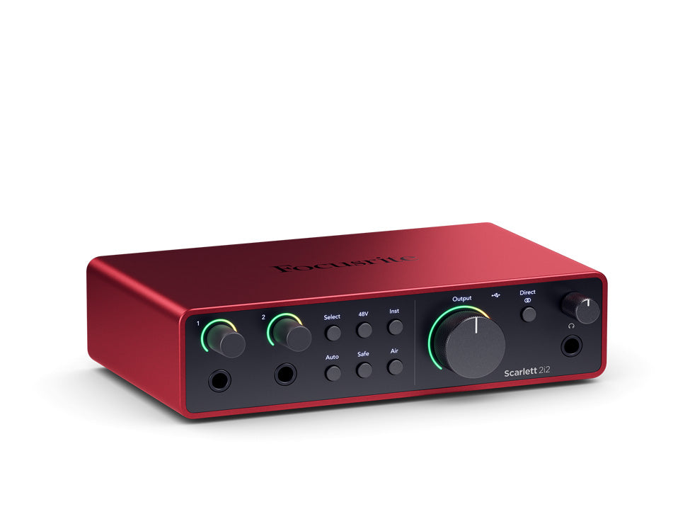 FOCUSRITE Scarlett 2i2 Studio, 4th Generation