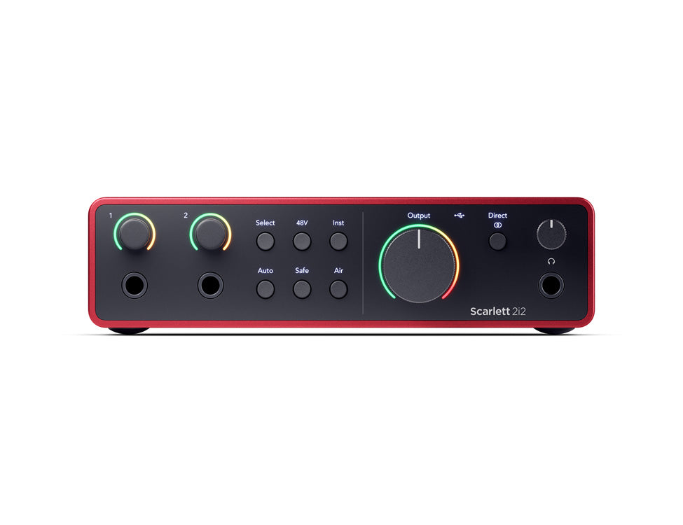 FOCUSRITE Scarlett 2i2 Studio, 4th Generation