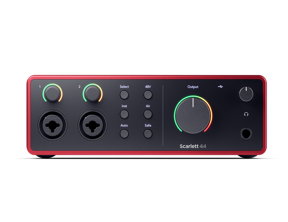 FOCUSRITE Scarlett 4i4, 4th Generation Focusrite