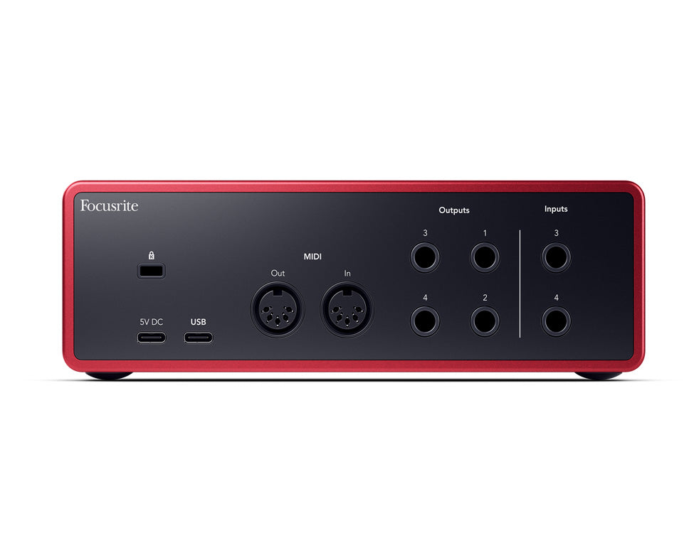 FOCUSRITE Scarlett 4i4, 4th Generation Focusrite