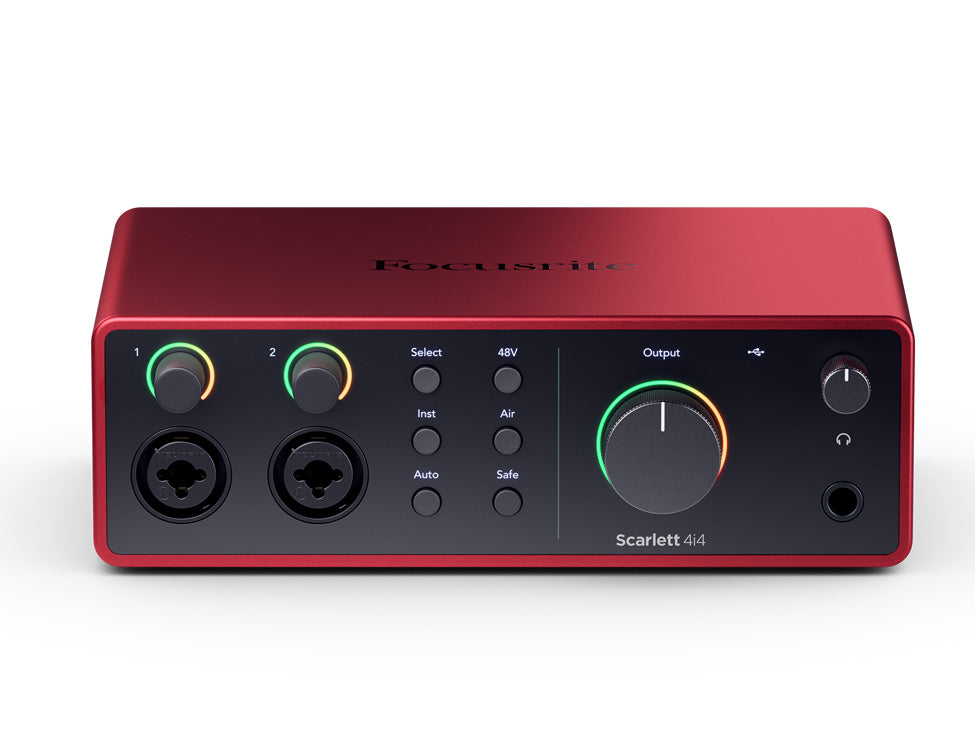 FOCUSRITE Scarlett 4i4, 4th Generation Focusrite