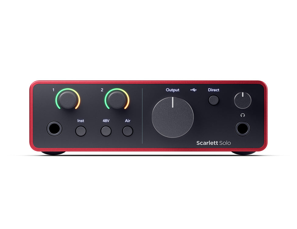 FOCUSRITE Scarlett Solo, 4th Generation