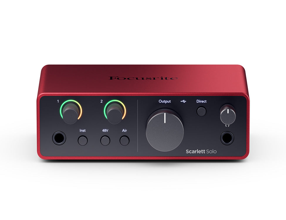 FOCUSRITE Scarlett Solo, 4th Generation
