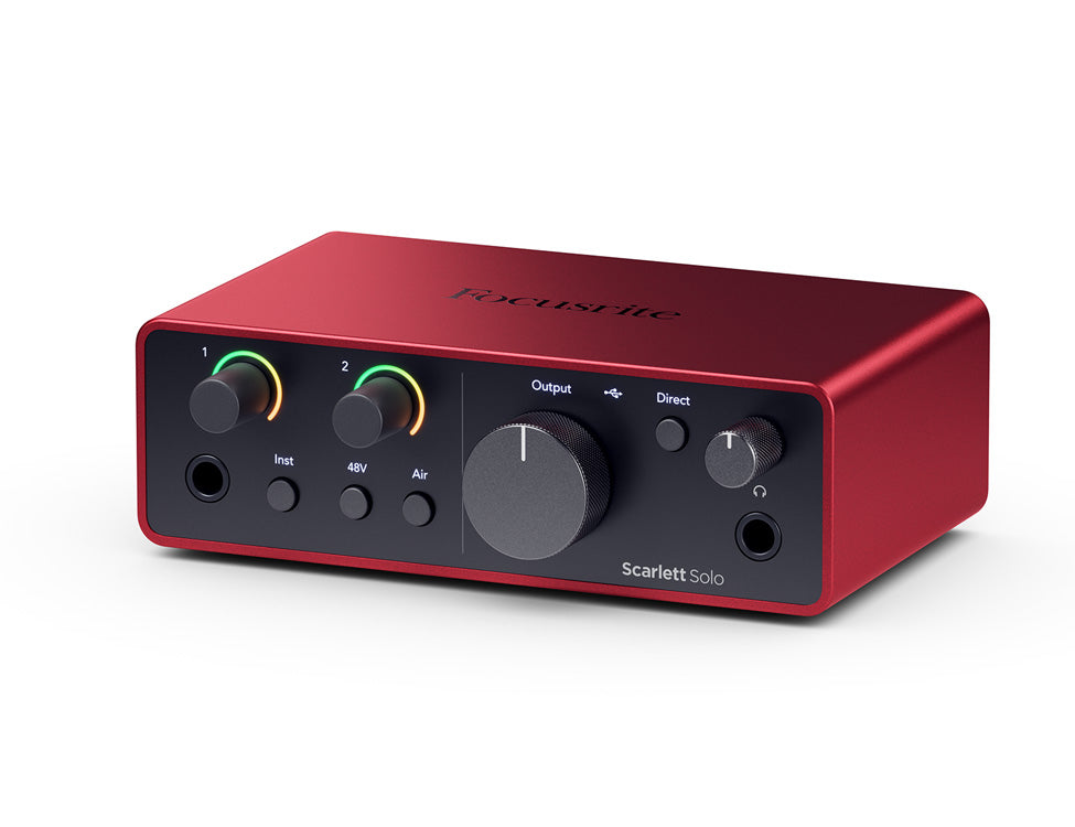 FOCUSRITE Scarlett Solo, 4th Generation
