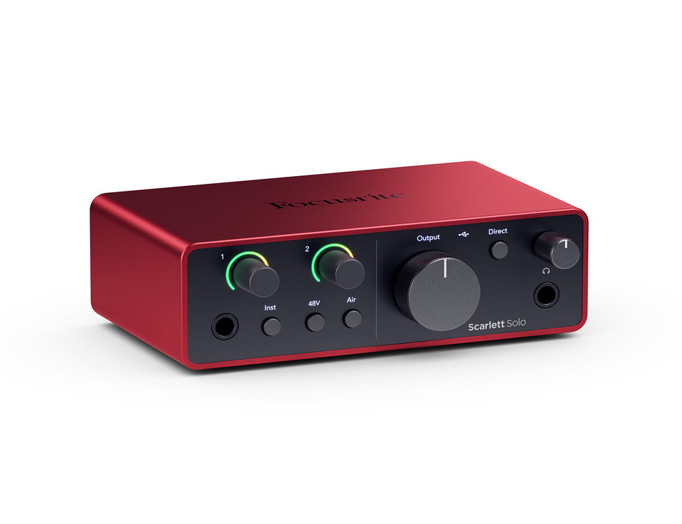 FOCUSRITE Scarlett Solo Studio, 4th Generation